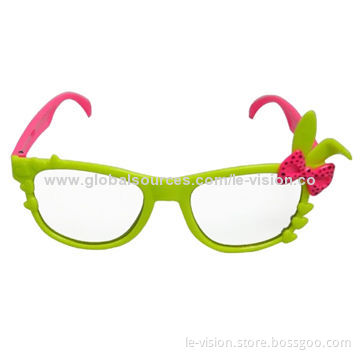 Passive Children's 3D Glasses with Plastic Frame, Made in China, Export to Overseas Market